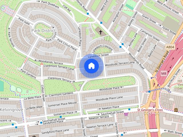 Apartment for rent in Sandyford, Glasgow