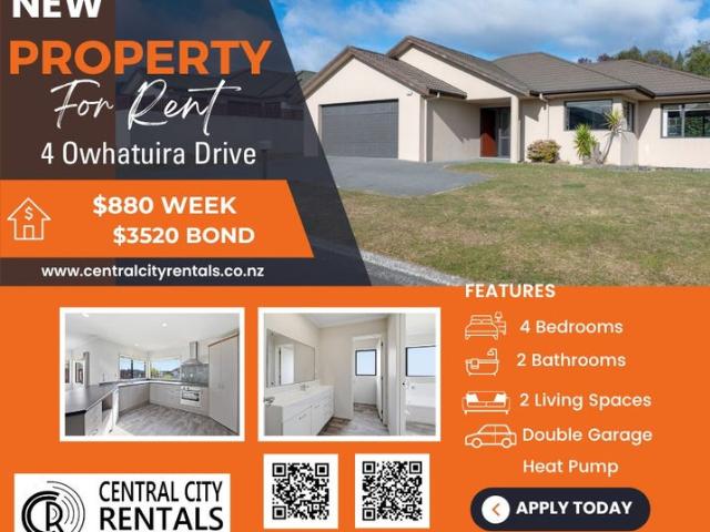 House for rent in Lynmore, Te Ngae