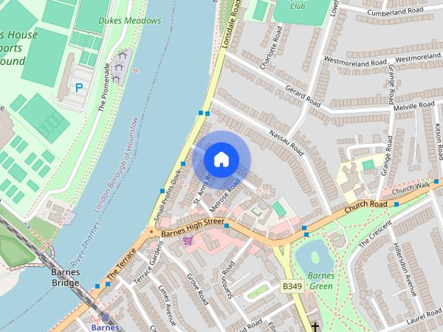House for rent in Mortlake, Greater London