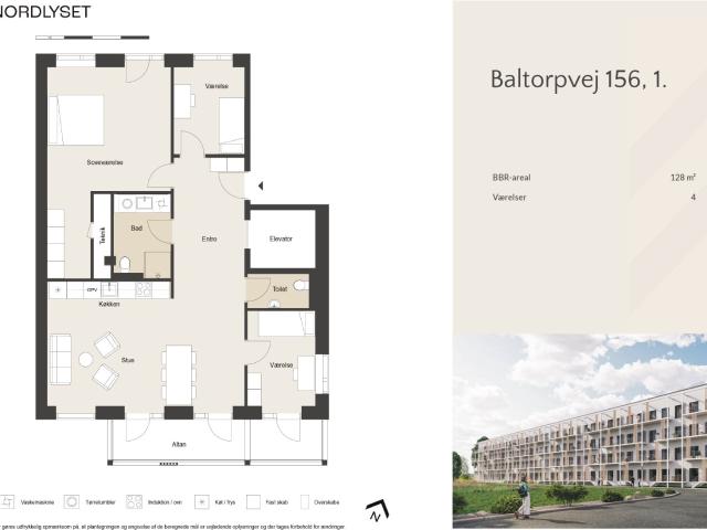 Lejlighed til leje i Ballerup, Brøndby