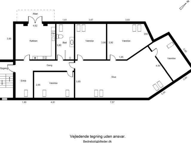 Lejlighed til leje i Vestermark, Horsens