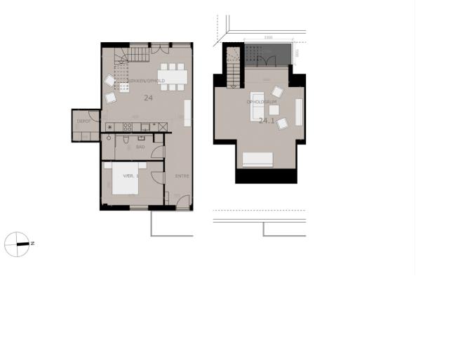 Lejlighed til leje i Buddinge, Brøndby