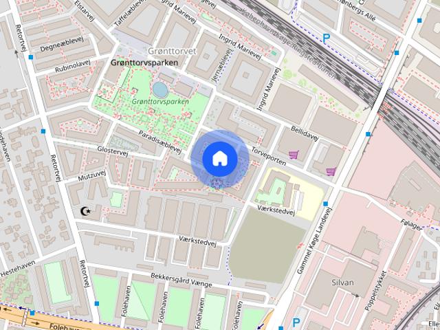 Lejlighed til leje i Valby, København