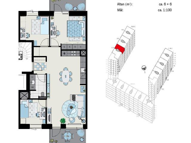 Lejlighed til leje i Gladsaxe, Brøndby