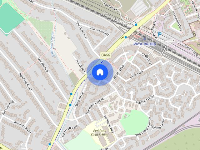 House for rent in Ickenham, Greater London