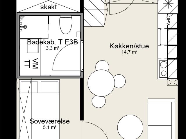 Lejlighed til leje i Ny Holmstrup, Slagelse