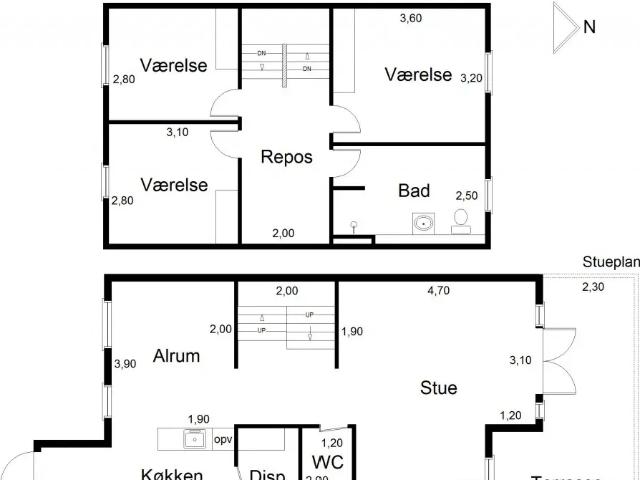 Villa til leje i Holmegaard, Næstved