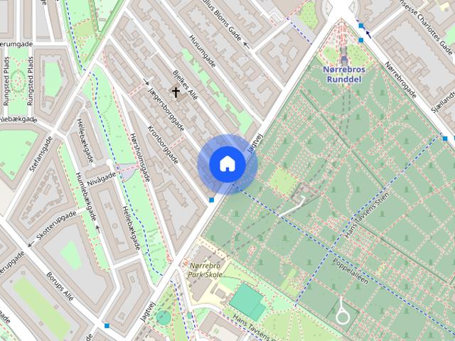 Zimmer til leje i Nørrebro, København