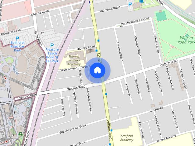 Apartment for rent in Squires Gate, Blackpool