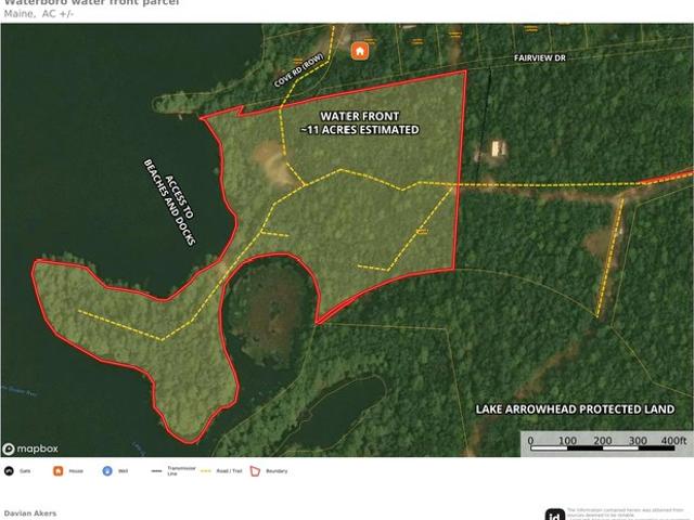 Land for sale in East Waterboro, Maine