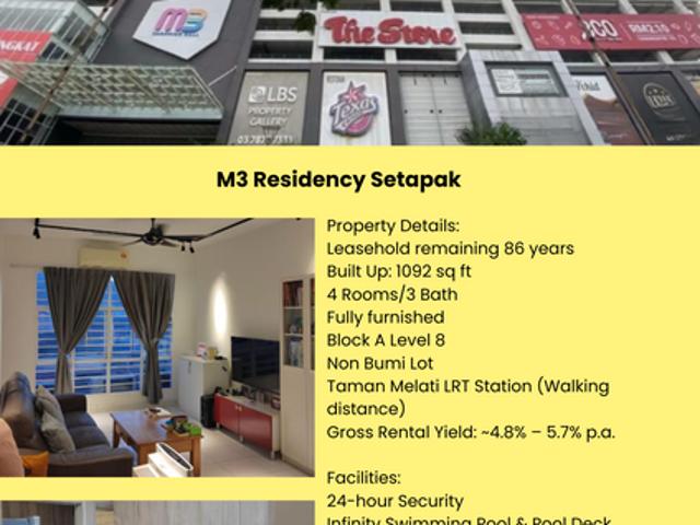 Condominium for sale in Gombak Setia, Kuala Lumpur