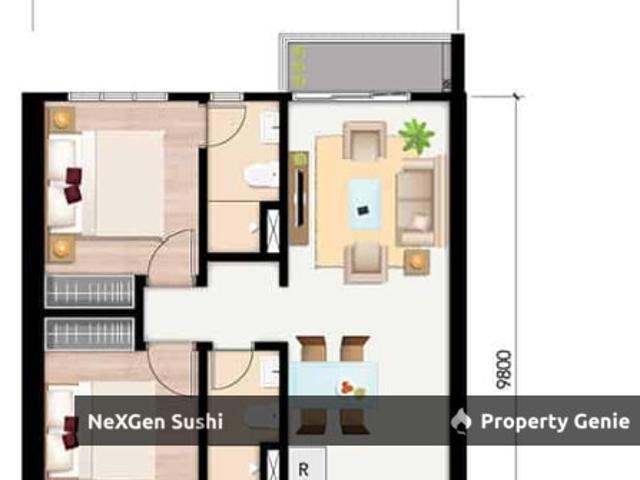 Serviced Residence for rent in Country Heights Damansara, Kuala Lumpur