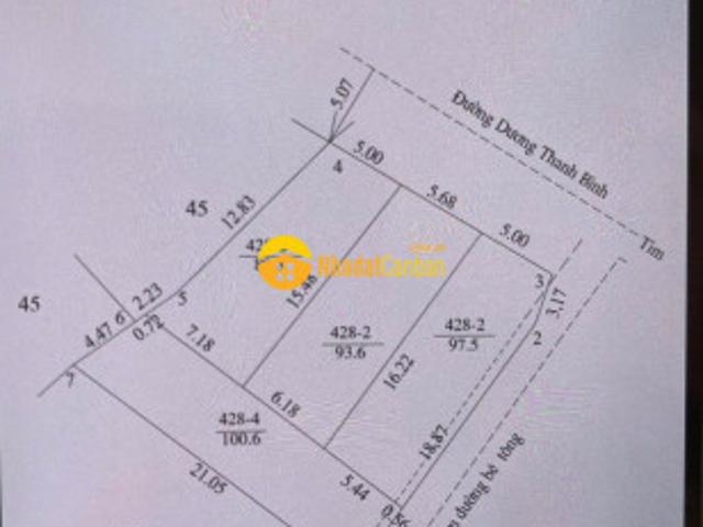 Mặt bằng bán