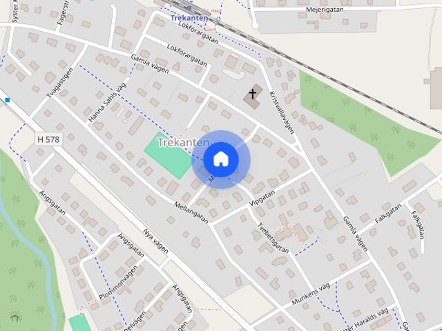 Hus hyra i Trekanten, Kalmar