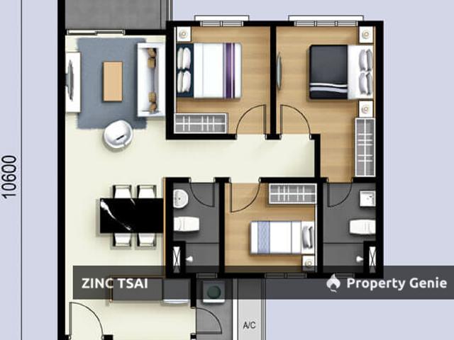 Serviced Residence for rent in Kepong, Kuala Lumpur