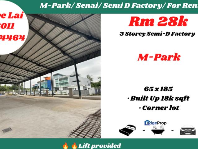 Warehouse for rent in Seelong, Johor