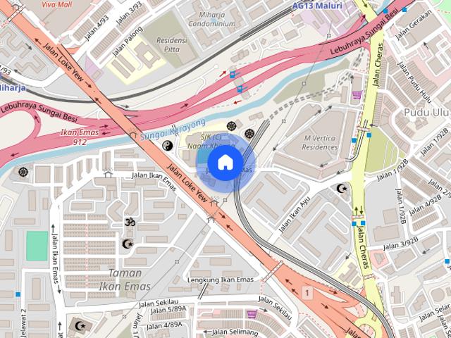 Apartment for rent in Country Heights Damansara, Kuala Lumpur