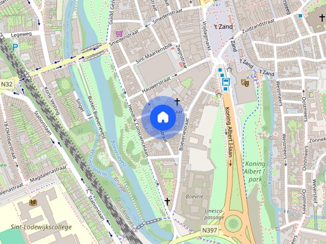 Kamer location à Brugge, West-Vlaanderen