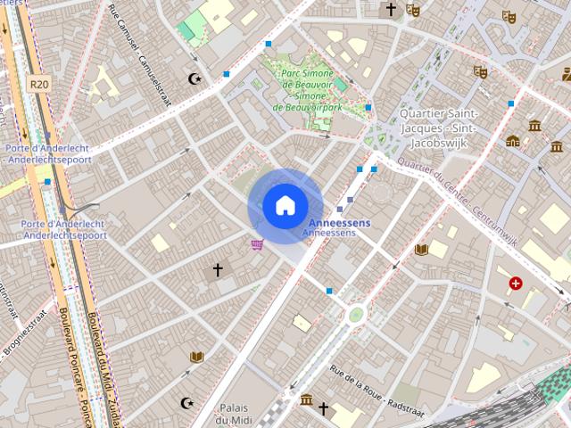 Appartement location à Quartier Midi-Lemonnier - Zuid-Lemonnierwijk, Bruxelles - Brussel