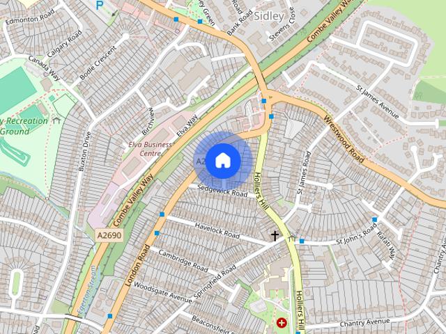 House for rent in Sidley, Heathlands