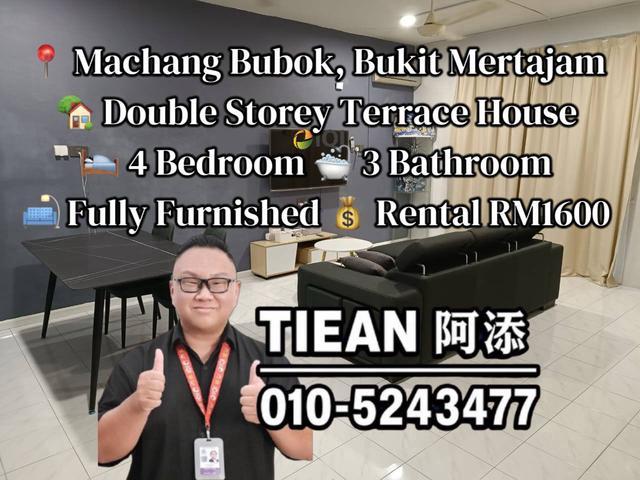 Terraced House for rent in Wellesley, Penang