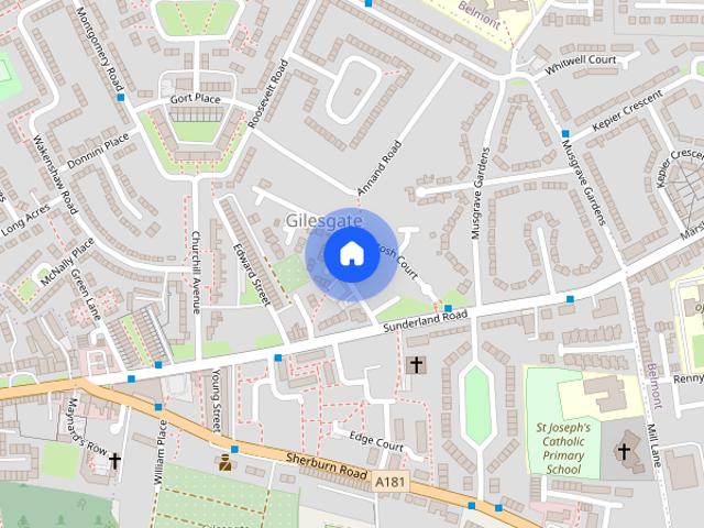 House for rent in Gilesgate, Durham