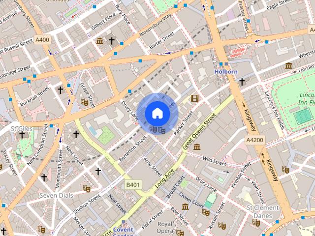 Apartment for rent in Seven Dials, Bloomsbury