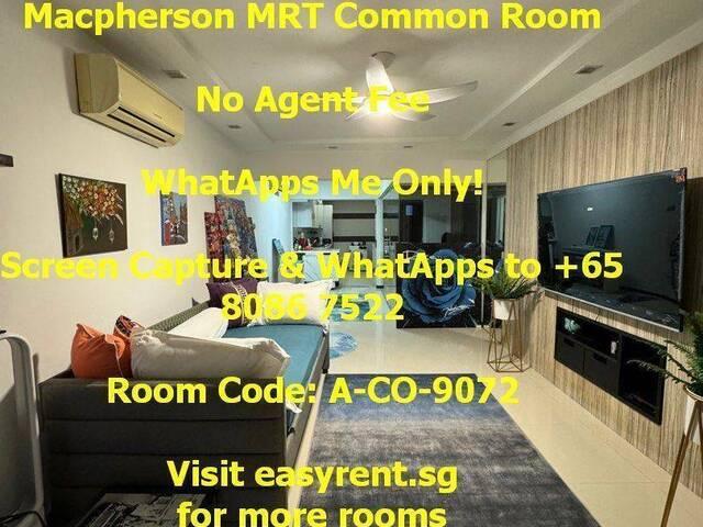 Room for rent in Macpherson, 13 Central East