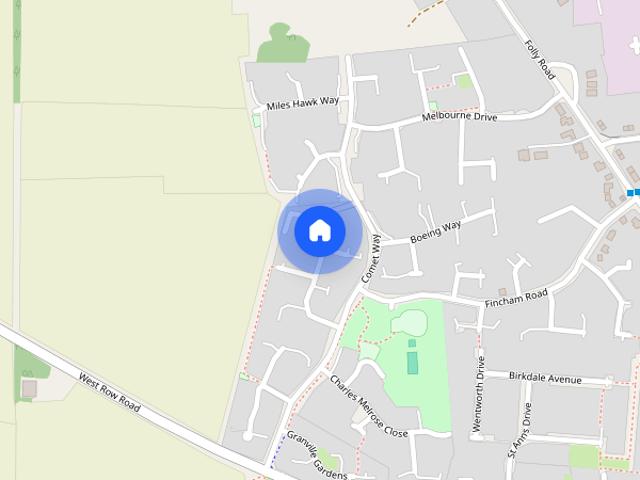 House for rent in Mildenhall, West Suffolk