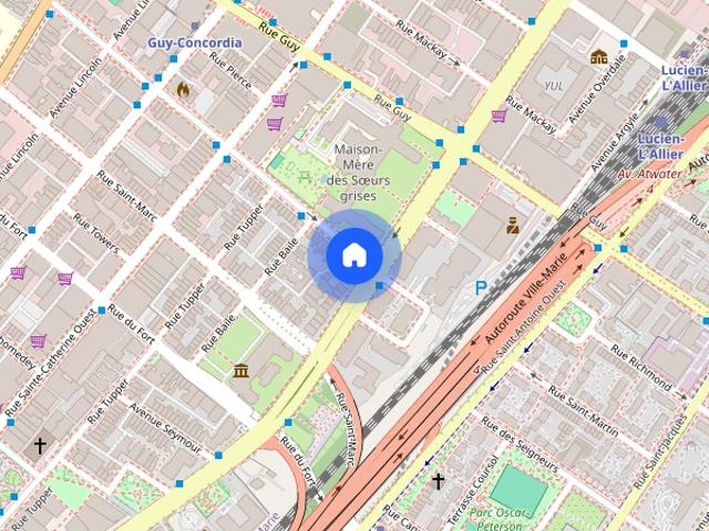 Apartment for rent in Ville-Marie, Montréal