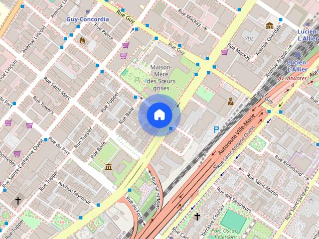Apartment for rent in Ville-Marie, Montréal