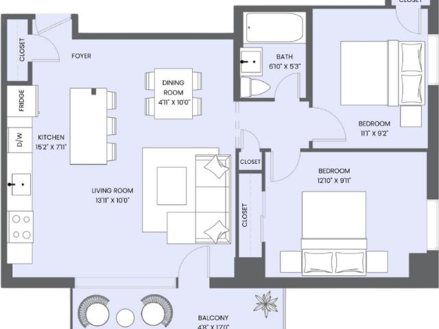 Apartment for rent in Toronto, Golden Horseshoe