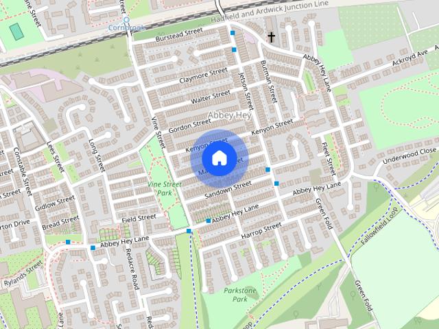 House for rent in Georgia, Greater Manchester