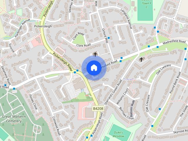 House for rent in Barnard's Green, Forthampton