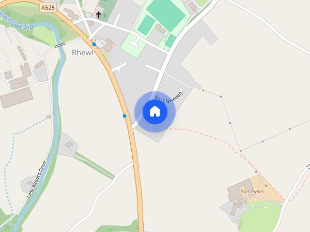 House for rent in Llanynys, Rhewl