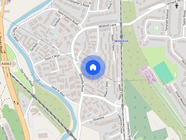 Apartment for rent in Bridgend, Wales
