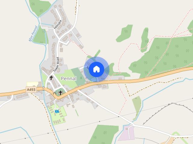 Apartment for rent in Pennal