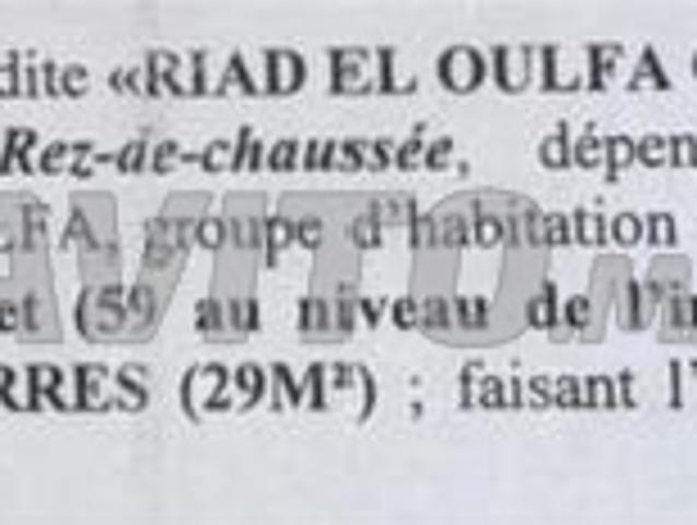 Local commercial vente à Anfa, Gharb-Chrarda-Beni Hssen