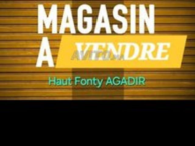 Local commercial vente à Haut Founty, Agadir