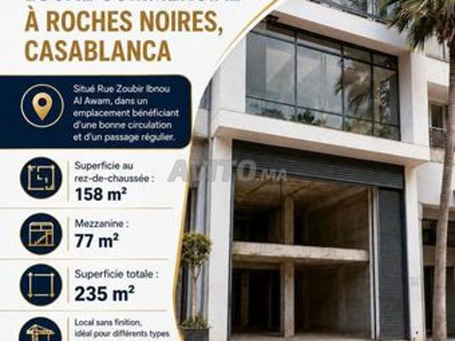 Local commercial vente à Anfa, Gharb-Chrarda-Beni Hssen