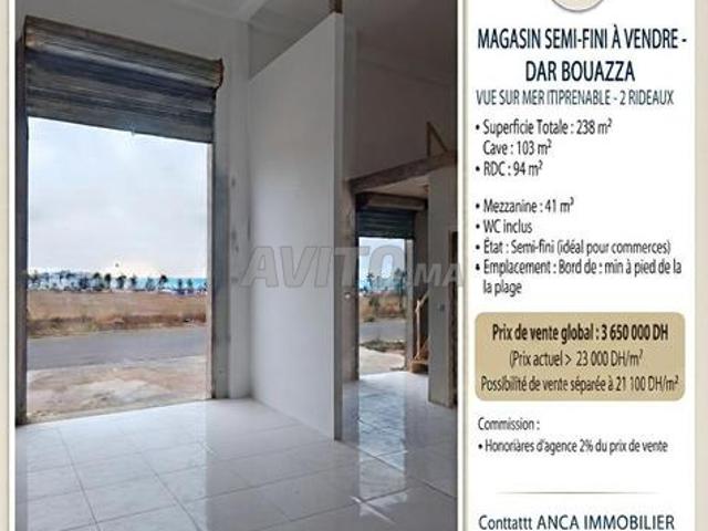 Local commercial vente à Dar Bouazza, Gharb-Chrarda-Beni Hssen