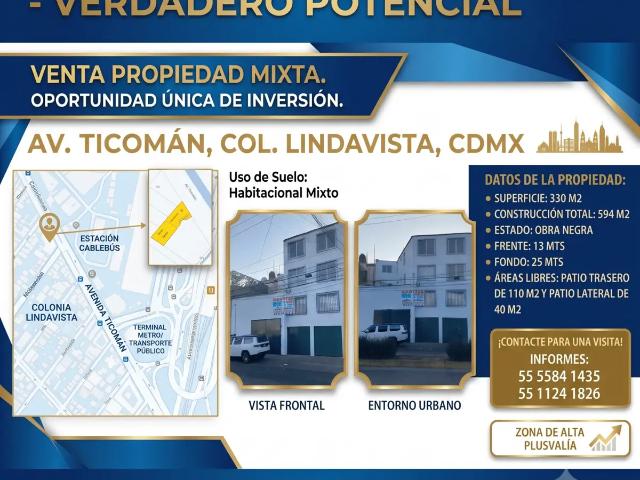 Oficina en venta en San Pedro Zacatenco, Ciudad de México