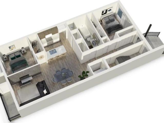 Apartment for rent in St. Leonard's, Quebec