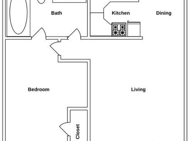 Apartment for rent in Tulsa, Oklahoma