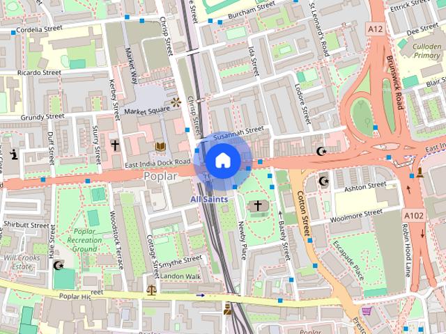 Apartment for rent in Poplar Grove, Greater London