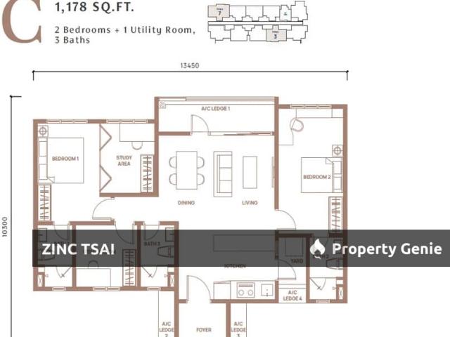 Condominium for rent in Petaling, Damansara Damai