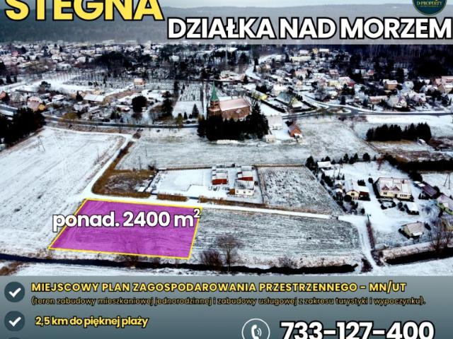 Grunt na sprzedaż w Stegna, Pomorskie