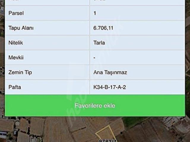 Kocasinan, Kayseri içerisinde satılık Arsa