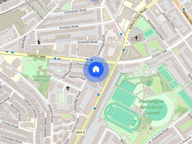 Apartment for rent in South Hampstead, Greater London