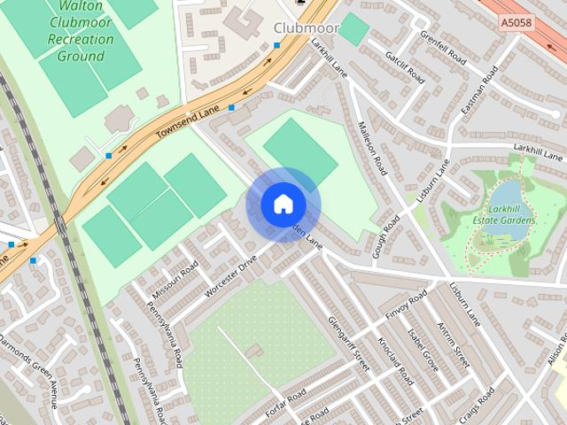 House for rent in Clubmoor, Calderstones